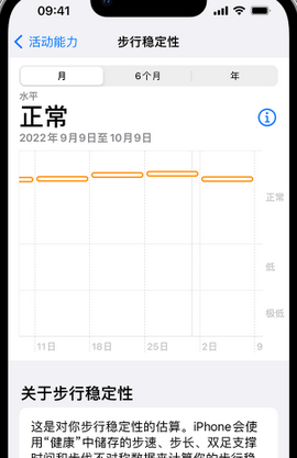 果洛iPhone手机维修如何在iPhone开启'步行稳定性通知'